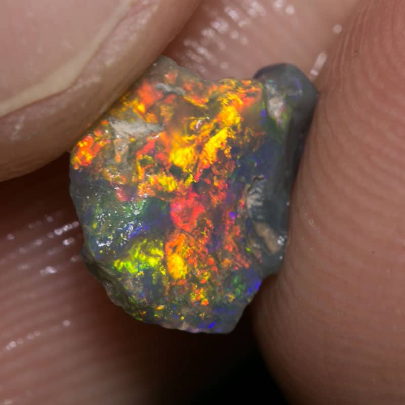 1.50 ct rough opal piece 10mm across