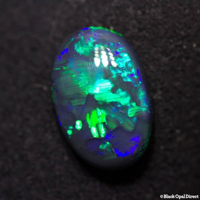 1.52 ct black opal 10x6.5x3mm
