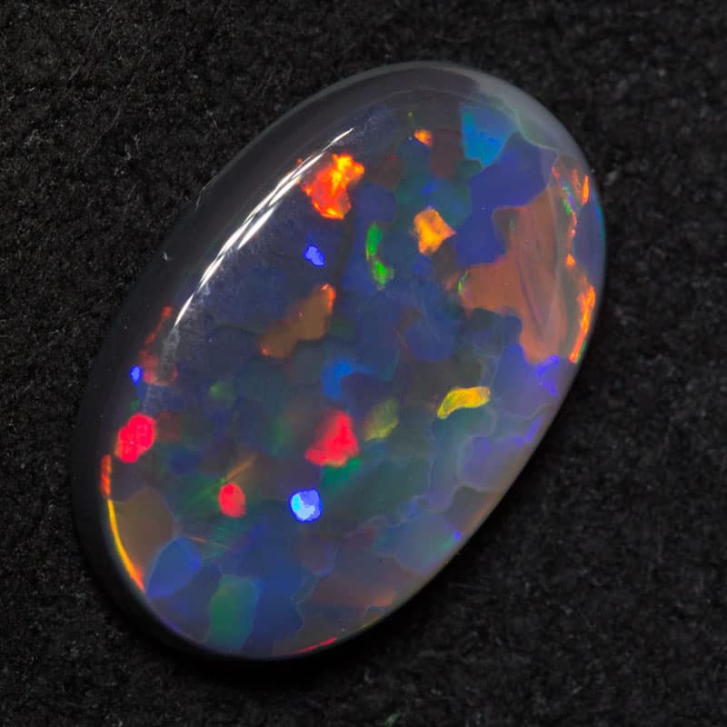 1.53 ct black opal 11x7.1x2.7mm