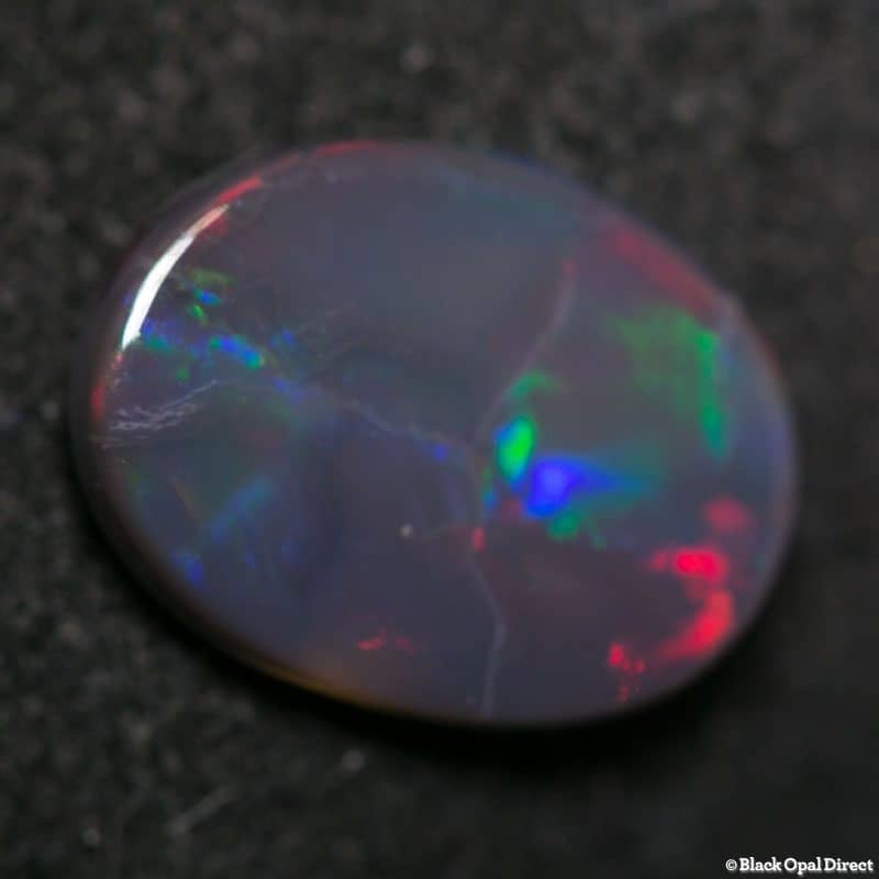 1.53 ct black opal 11x8.5x2.5mm David C