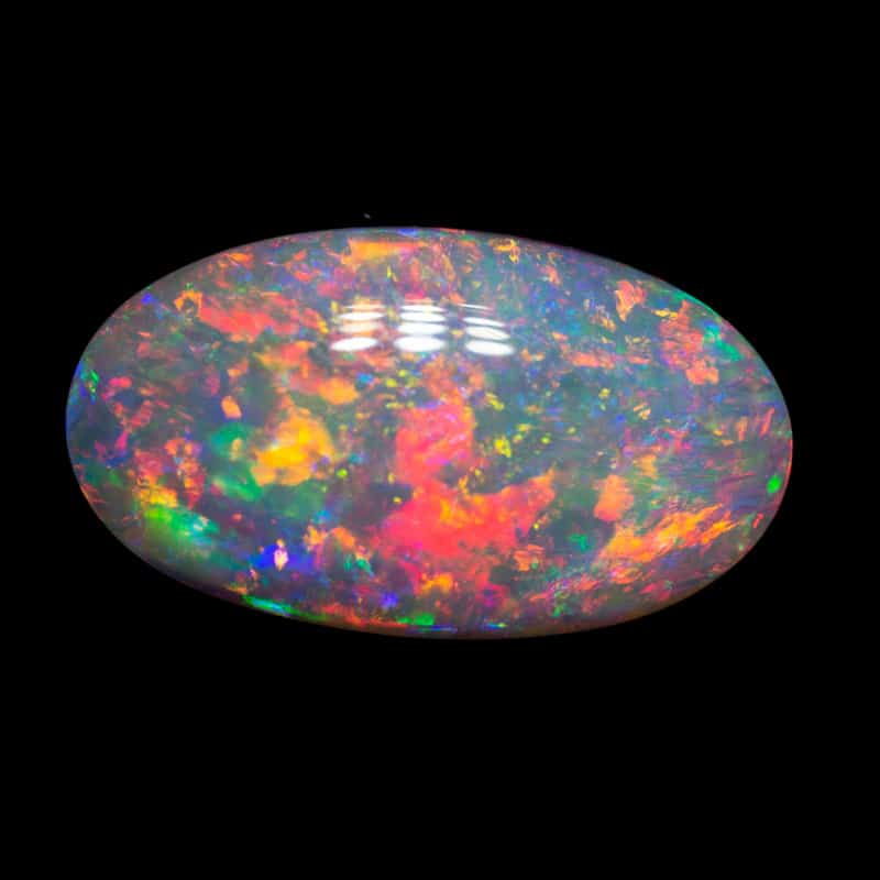 1.54 ct gem crystal opal 11.7x6.7x3.1mm