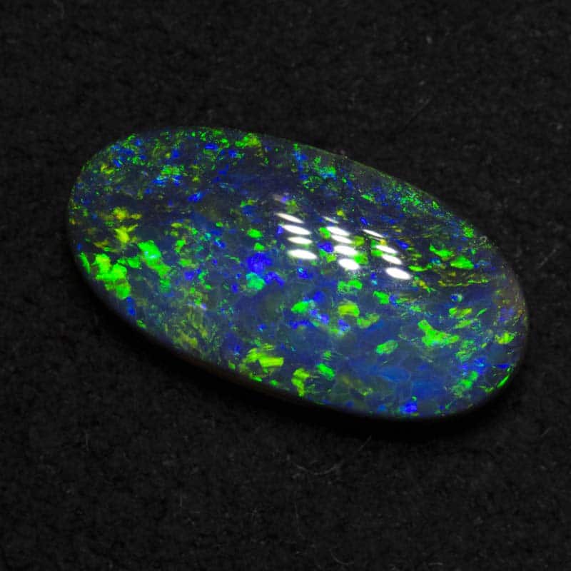 1.56 ct black opal 11.7x5.9x3.4mm