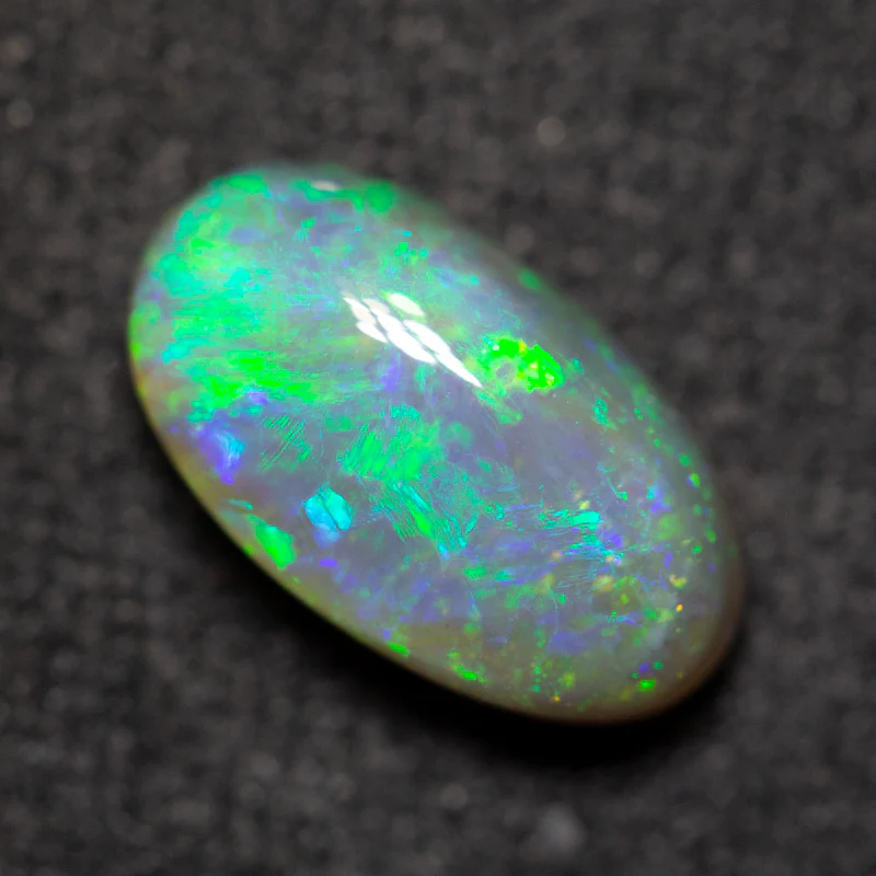 1.56 ct dark crystal opal 9.9x5.5x4.4mm