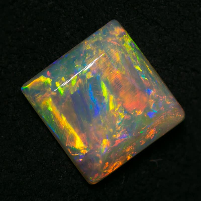 1.56 ct gem crystal opal 8x8x2.5mm