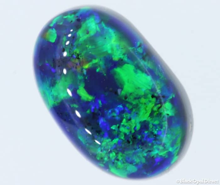 1.61 ct gem black opal 9x6x5mm