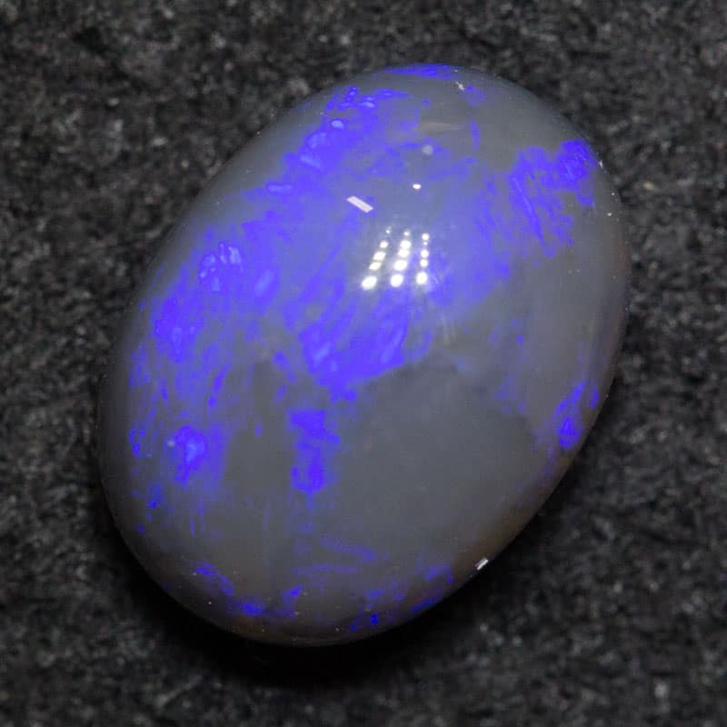 1.62 ct black opal 8.5x6.3x5mm
