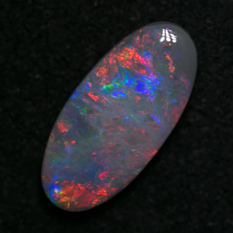 1.64 ct dark opal 13x6x3mm