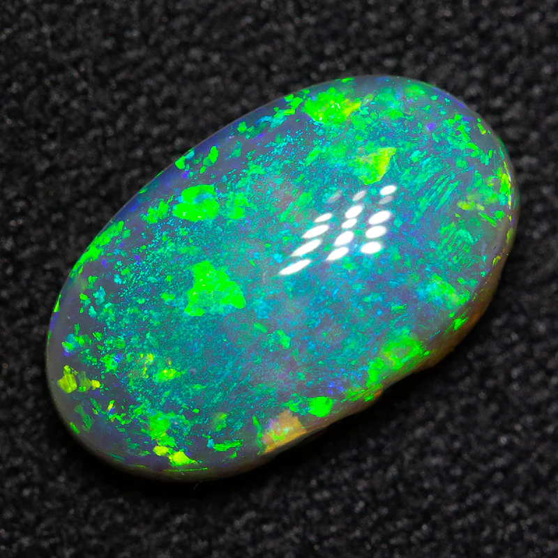 1.65 ct dark opal 10.6x6.3x3.8mm