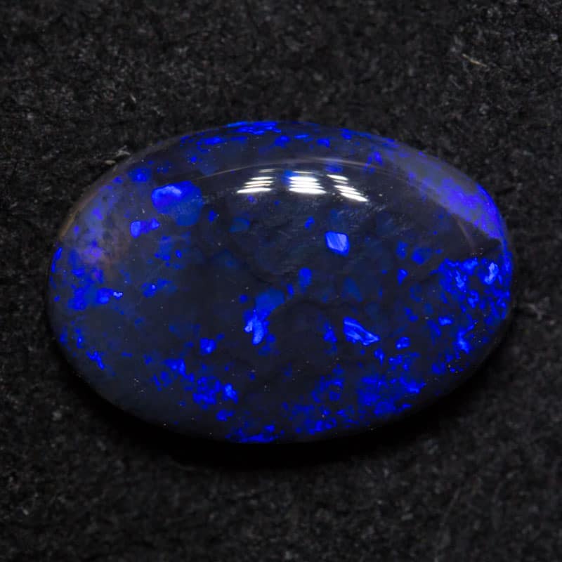 1.66 ct black opal 10x7x3mm