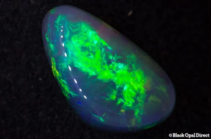 1.67 ct baroque shape black opal 10x6x4mm