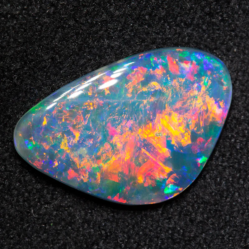 1.67 ct black opal 14x9.1x2mm