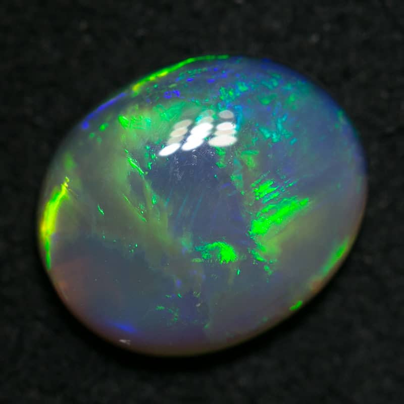 1.68 ct dark opal 10x8x3mm