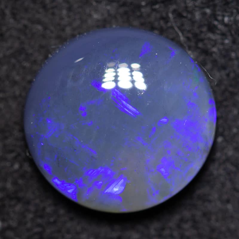 1.71ct black opal 9.1x8.8x3.4mm