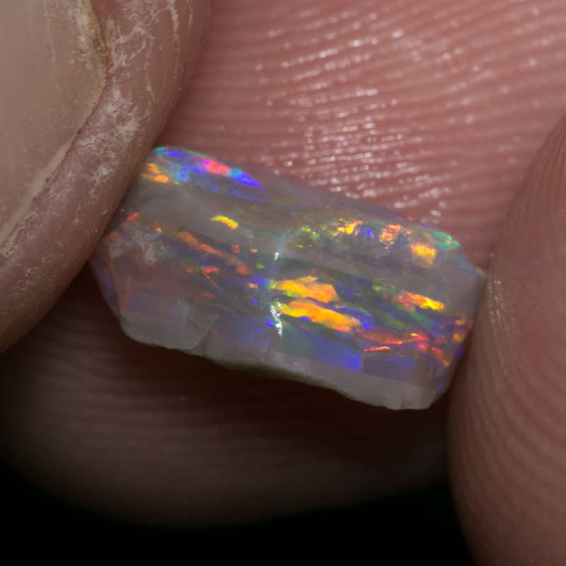 1.72 ct rough opal piece 1mm across