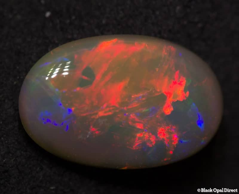 1.72 ct semi black opal 11.5x7x3mm