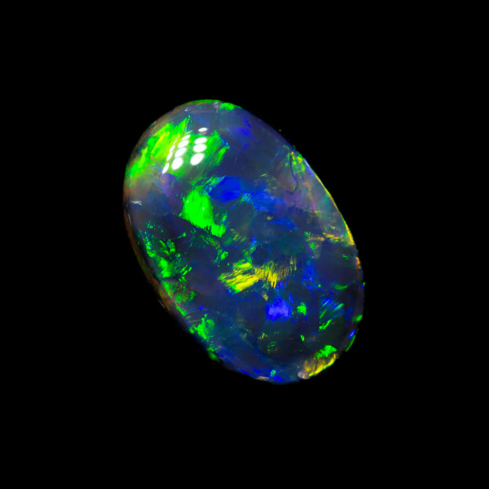 1.75 ct black opal 10.4x6.8x3.7mm - Image 2