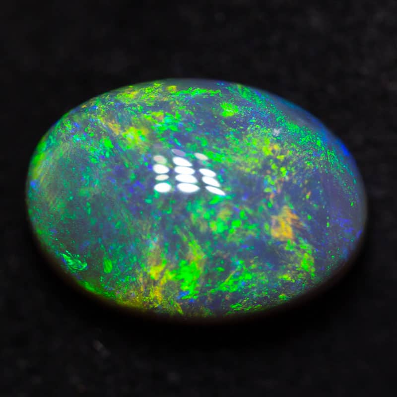 1.77 ct black opal 9.2x6.6x4.7mm