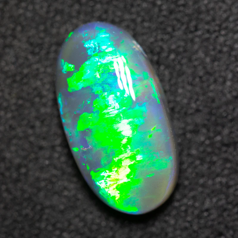 1.79 ct black opal 12x6x3.5mm