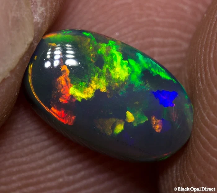 1.79 ct black opal gem 11x6x4mm