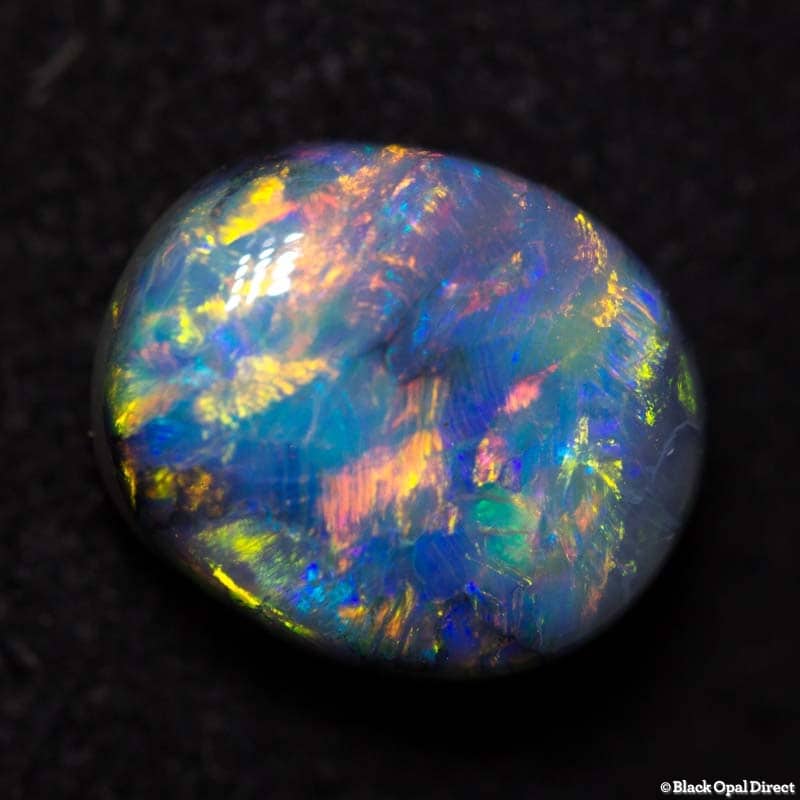 1.79 ct semi black opal 8.5x7x4mm