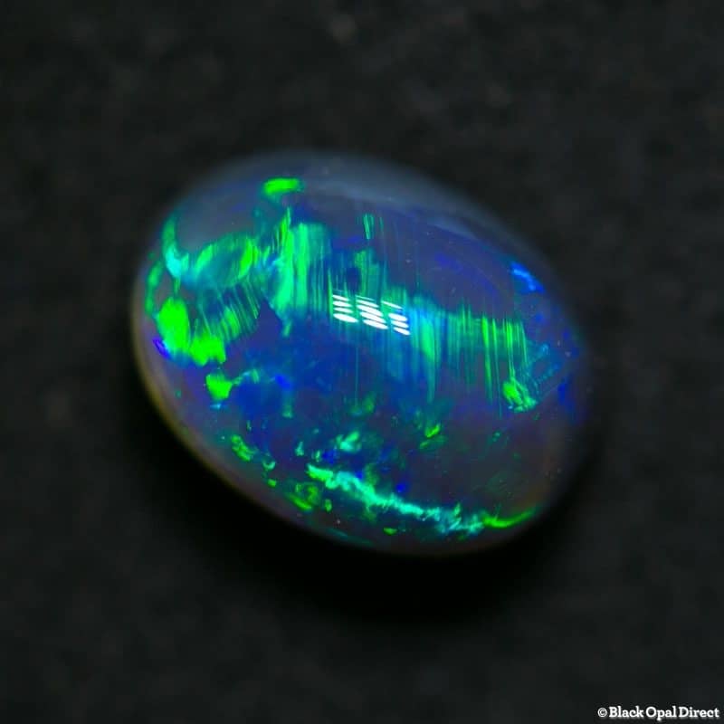 1.83 ct black opal 8x6x5.5mm