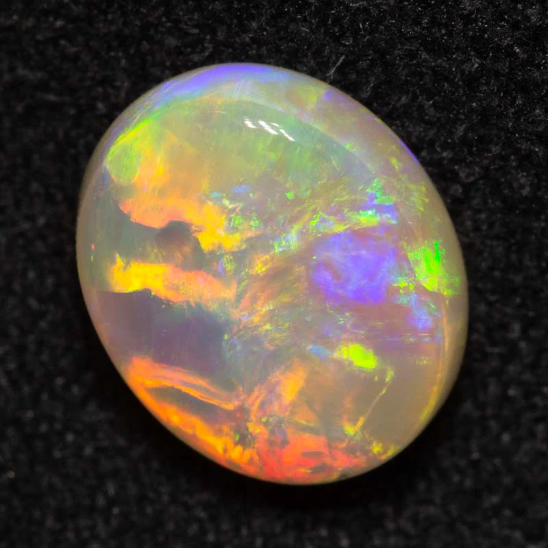 1.84 ct dark opal 9.2x7.6x3.8mm