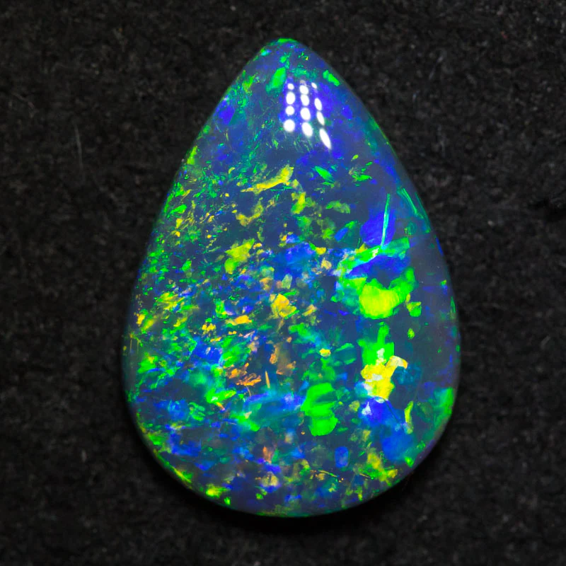 1.85 ct black opal 12x8.6x2.7mm