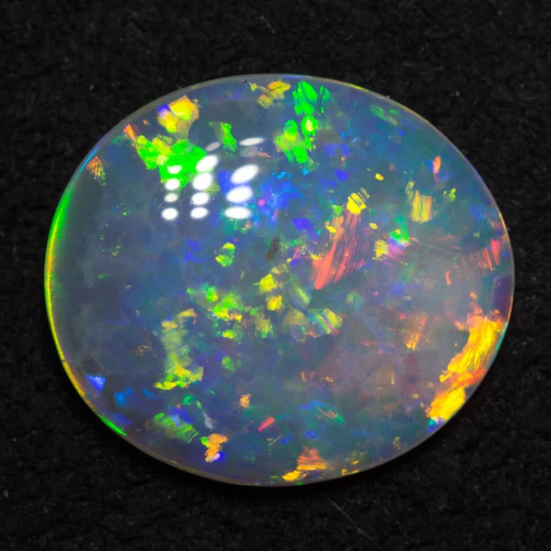 1.85 ct crystal opal 12x10.5x2.8mm