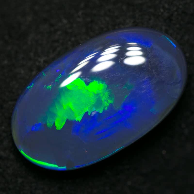 1.86 ct black opal 12x7x3mm