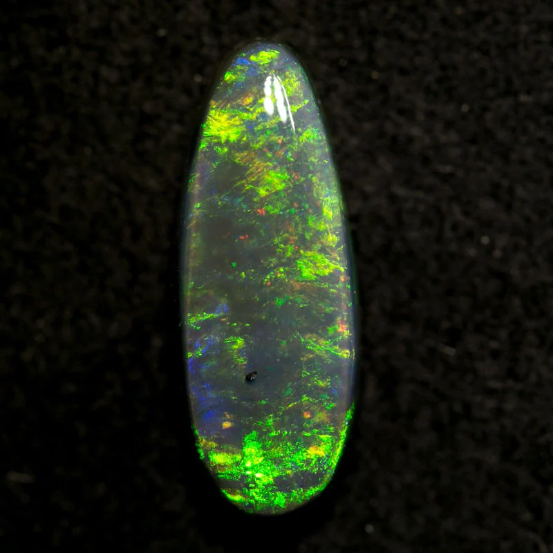 1.89 ct dark opal 13x5x3.5mm