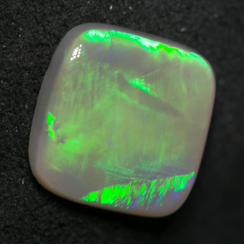 1.89 ct dark opal cushion cut 9x9x2.5mm