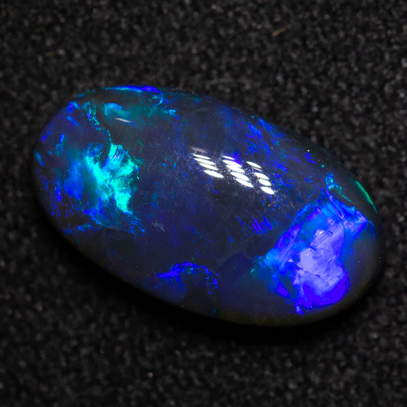1.91 ct black opal 11.3x6.5x3.9mm
