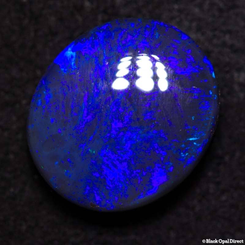1.91 ct black opal 9x8x4mm
