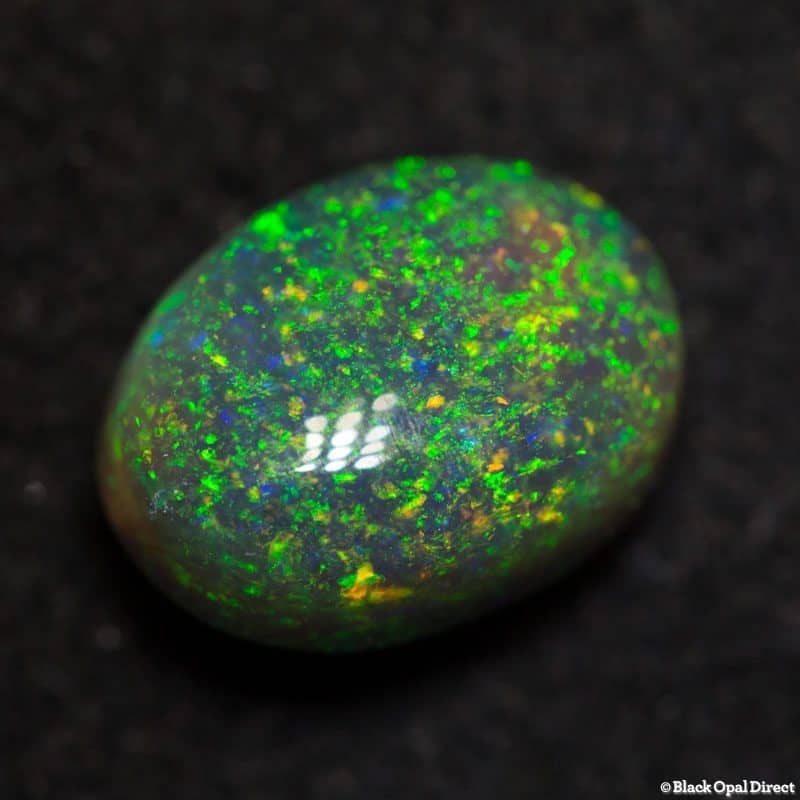 1.91 ct dark crystal opal 8.5x6.5x5mm