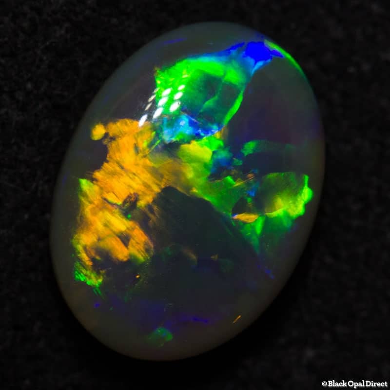 1.92 dark crystal opal 10x7x4mm