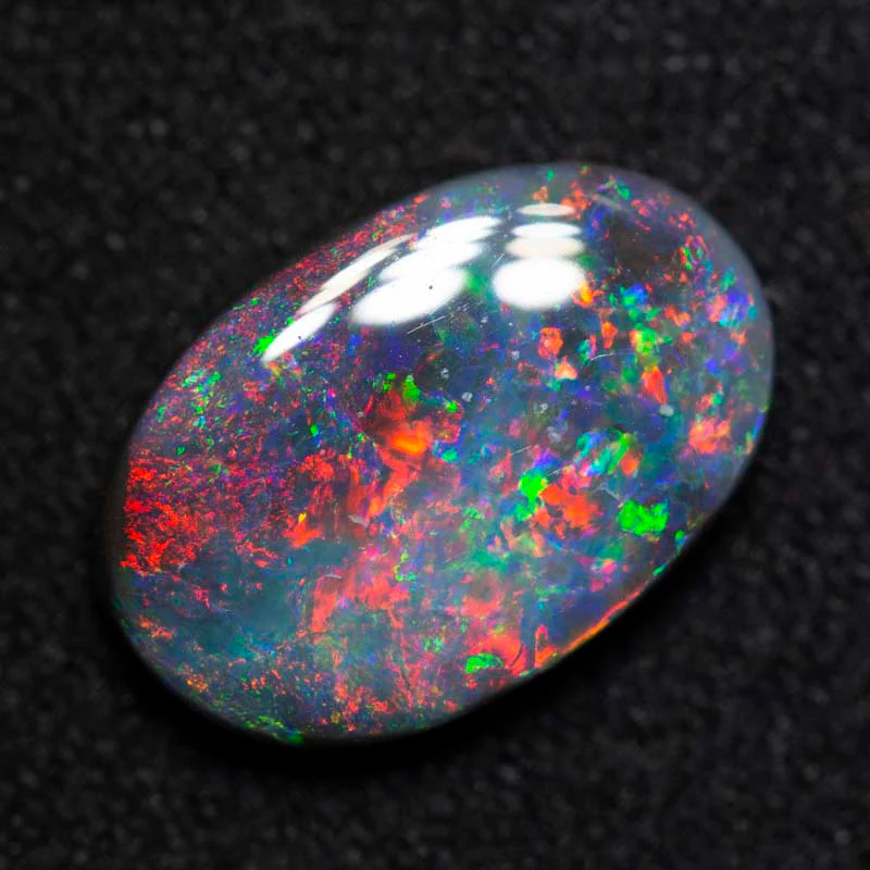 1.95 ct black opal 11.5x7.7x3.1mm