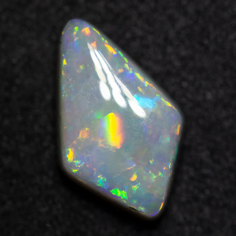 1.95 ct double sided black opal 12.1x7.4x3.9mm