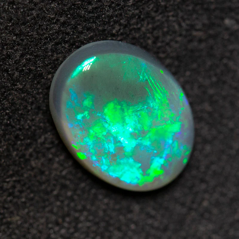 1.96 ct dark opal 10.6x7.9x3.5mm