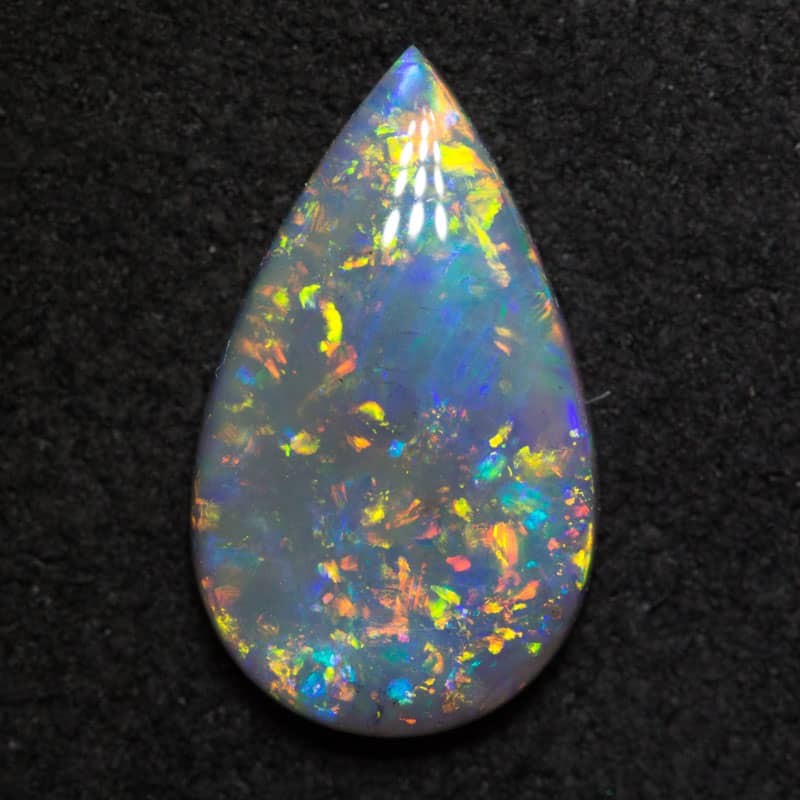 1.98 ct dark opal 13.7x8.4x3mm
