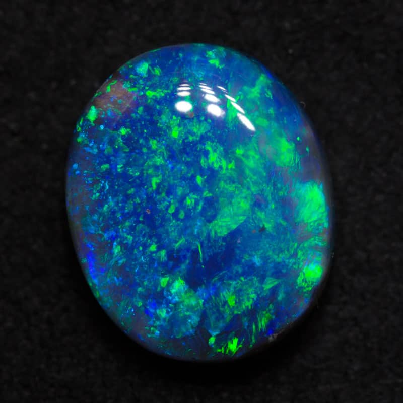 1.99 ct black opal 9x7.5x4mm