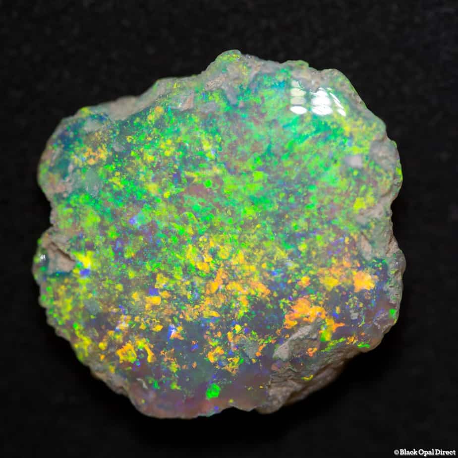 10.06 ct roughly polished crystal opal Nobby 20x16x6mm