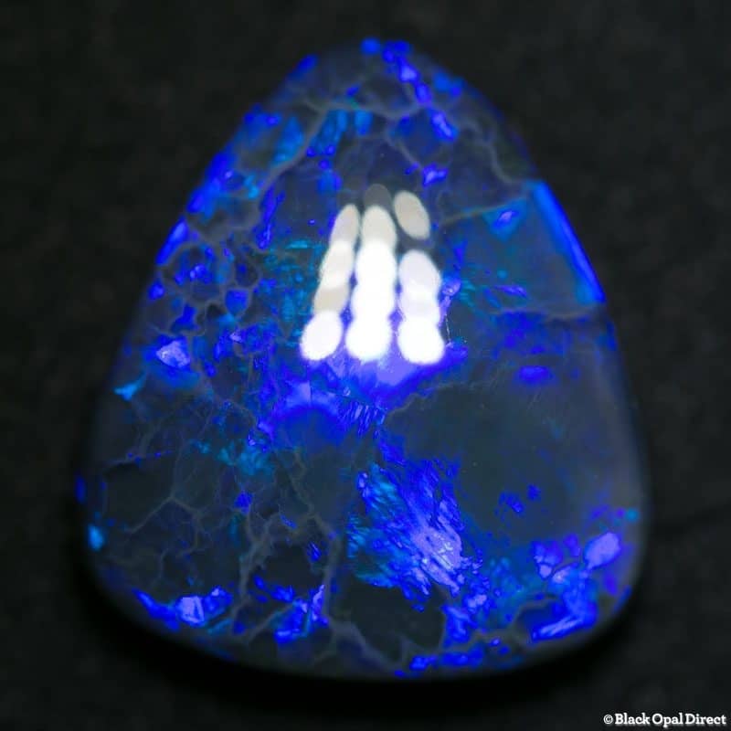 10.14 ct black opal gem 17x15x6mm