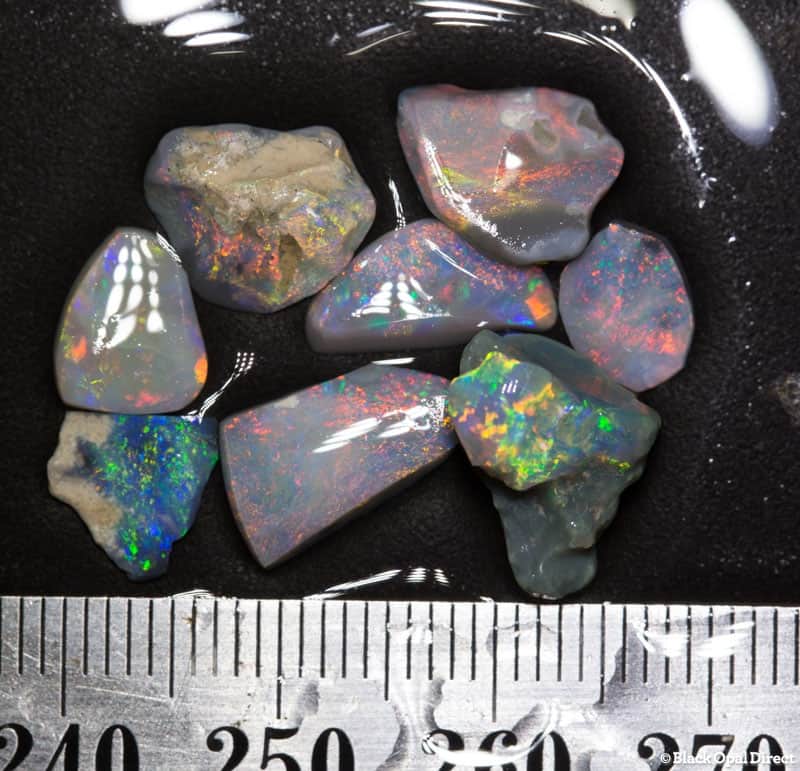 10.14 ct opal rubs 8 pieces