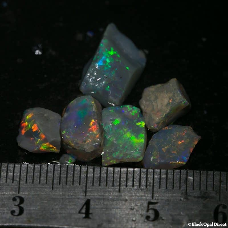 10.47 ct rough opal parcel