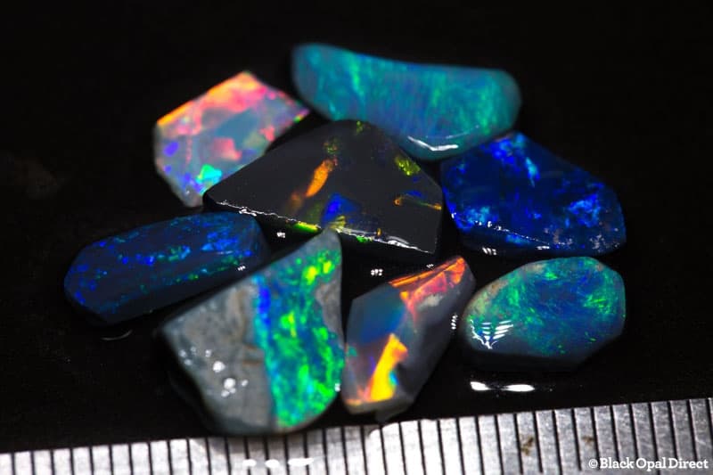 10.84 ct opal rubs 10 pieces