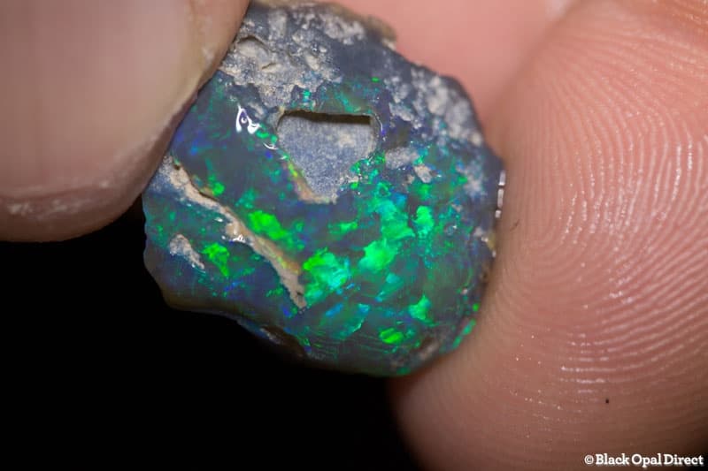 10.84 ct rough opal piece 18mm across