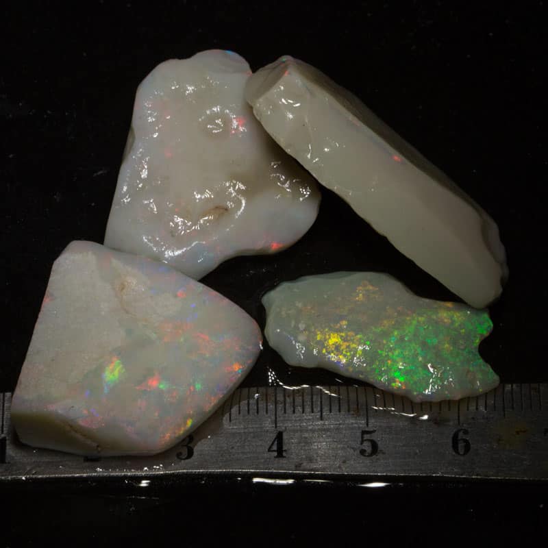 100 ct rough opal parcel 4pc