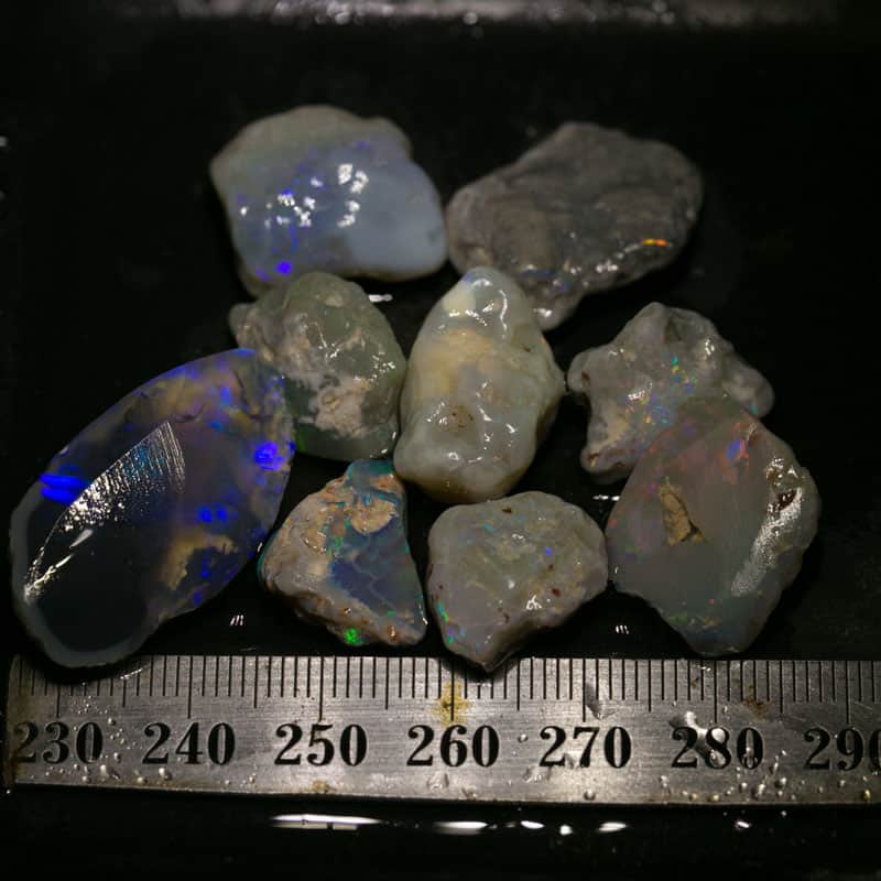 100 ct rough opal parcel 8 pieces