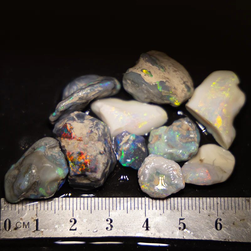 102 ct rough opal parcel 10pc