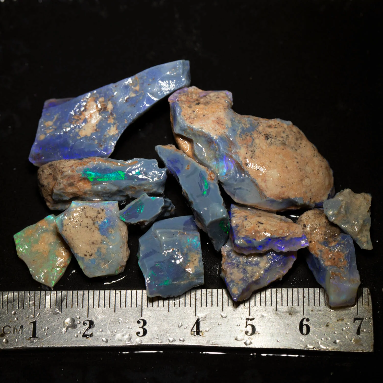 105 ct rough opal parcel 12pc